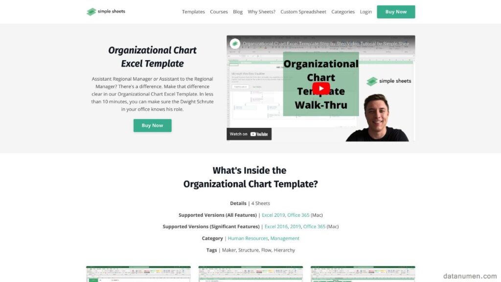 Migliori Siti Di Modelli Di Organigramma Excel Gratuiti