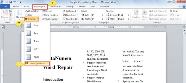 How to Insert Different Types of Separators into Your Word Document