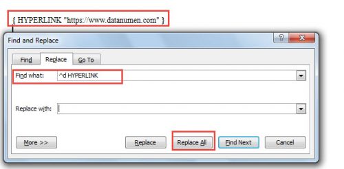 How to Find, Change and Delete Hyperlinks in Your Word Document