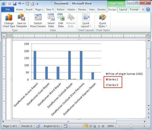 2 Methods to Present Your Table Data in a Chart in Word