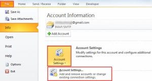 outlook cannot log onto gmail incoming mail server imap