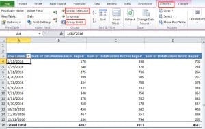 How to Group or Ungroup Data in a Pivot Table in Your Excel Worksheet