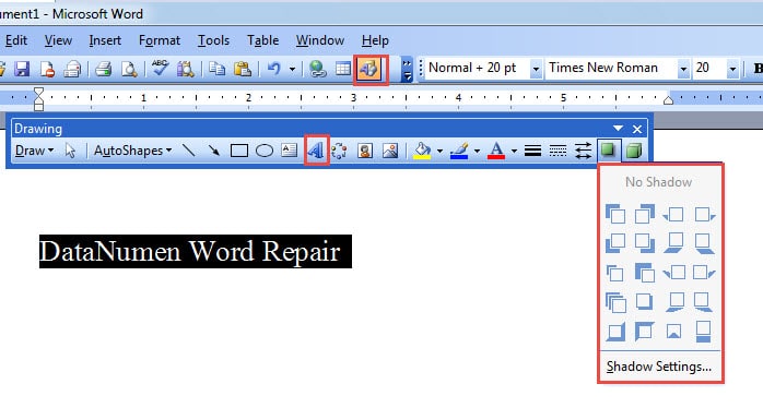 Microsoft word 2007 word art generator