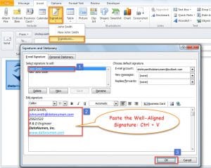 3 Methods to Make Picture Well-Aligned with Text in Your Outlook Signature