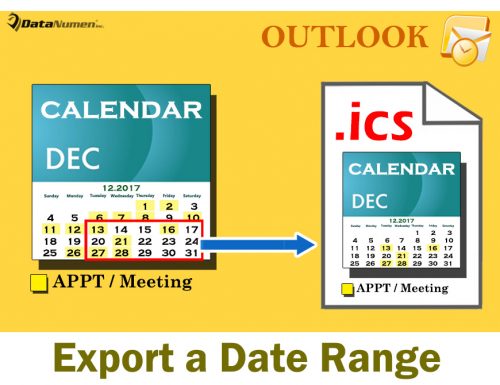 2 Methods to Export a Specific Date Range of Your Outlook Calendar as