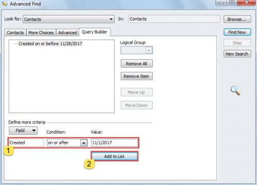 3 Easy Methods To Quickly Find All Outlook Contacts Added In A Specific Date Range 8233