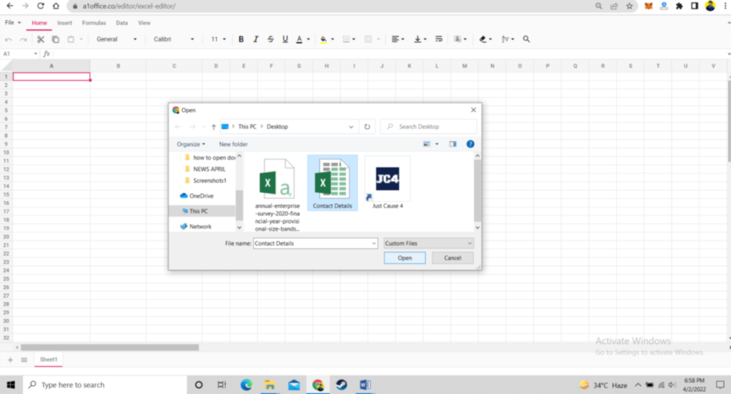 xls editor