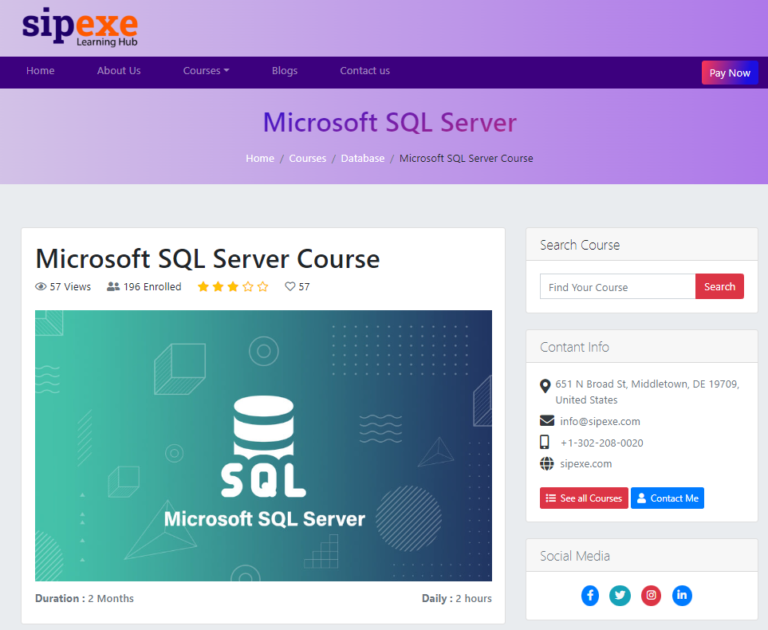 10 Best Microsoft SQL Training Courses (2024)