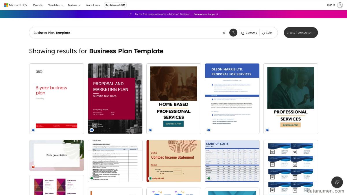 Best Word Business Plan Template Sites Free