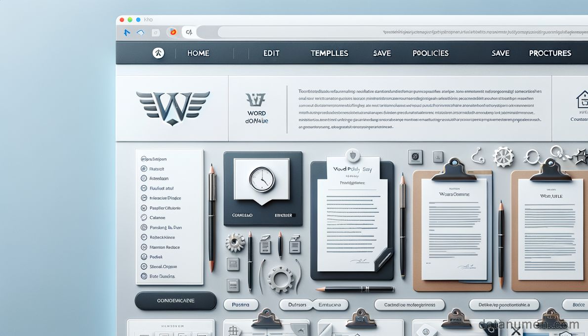 Word Policy and Procedure Template Site Conclusion