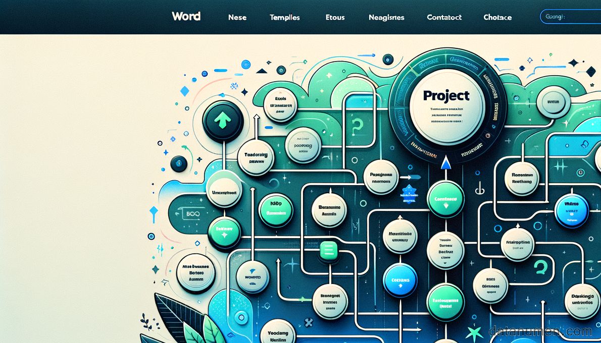 Word Flow Chart Template Site Introduction