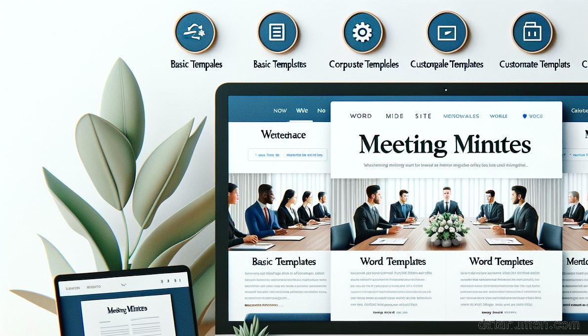 Word Meeting Minutes Template Site Conclusion