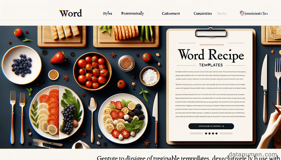 Word Recipe Template Site Conclusion