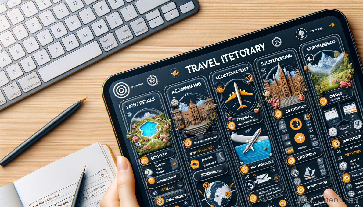 Word Travel Itinerary Template Site Conclusion